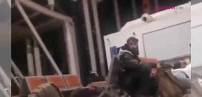 Hatay Havalimanı'ndan deprem anı! Yaşanan panik böyle görüntülendi