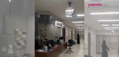 Hatay'da meydana gelen deprem Adana Şehir Hastanesi'nde b&ouml;yle hissedildi! O korku dolu anlar