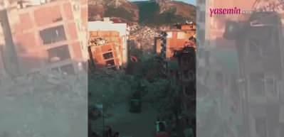 Hatay'ın son hali! Dehşete düşüren görüntüler...