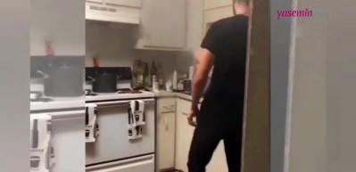 Mutfakta bu hataya dikkat! Alev alan kızgın yağın üzerine...