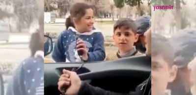 Polis memuru rica etti, küçük kız söyledi! Deprem bölgesindeki çocuklarla sohbet eden polisler...