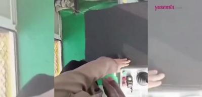 Bir kule vinç operatörünün mesai bitimi! "İzlerken düştüm..." 