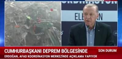Cumhurbaşkanı Erdoğan Elbistan'da a&ccedil;ıklamalarda bulundu: İstisnai bir tabiat hadisesi!