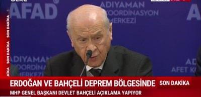 Cumhurbaşkanı Erdoğan ve Devlet Bah&ccedil;eli'den ortak a&ccedil;ıklama!