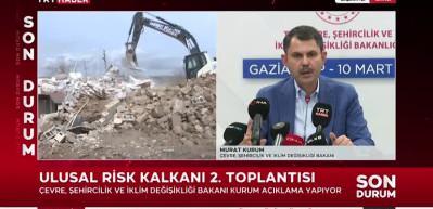 Bakan Murat Kurum 5 ilde hasar tespit &ccedil;alışmasını tamamladık dedi...