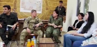 Skandal! ABD Merkez Kuvvetler Komutanlığı'ndan PKK'ya ziyaret...