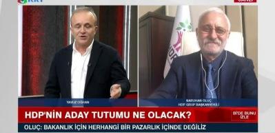 HDP'li Saruhan Olu&ccedil;: Savunma Bakanlığı'nı bize verseler de almayız