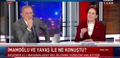 Meral Akşener'den olay a&ccedil;ıklama: Ben değil masa kalktı!