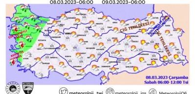 Meteoroloji'den yağış uyarısı! Hafta sonuna dikkat!