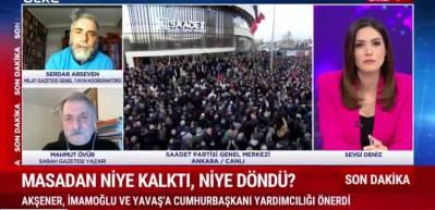 Saadet Partililerden tepki: İ&ccedil;imize sinen bir şey değil