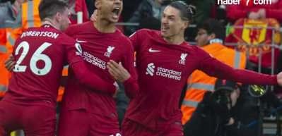Salah tarihe ge&ccedil;ti! Liverpool derbide Man. United'ı 7-0 mağlup etti!