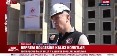TOKİ Başkanı, TOKİ konutkarının yıkılmamasının sebeplerini anlattı