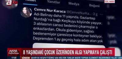 Bloomberg HT muhabiri Cemre Nur Karaca'dan deprem b&ouml;lgesinde skandal haber!