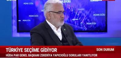 Zekeriya Yapıcıoğlu'ndan CHP'li gazeteciye: &Ouml;zr&uuml;n&uuml;z&uuml; kabul etmiyorum!