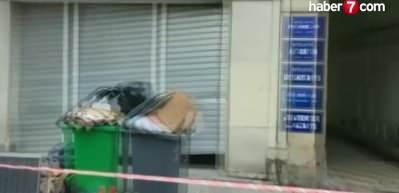 Fransa'da sokaklar &ccedil;&ouml;pl&uuml;ğe d&ouml;nd&uuml;!