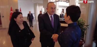 Moğolistan Dışişleri Bakanı Battsetseg, Mevl&uuml;t &Ccedil;avuşoğlu ile Ankara'da g&ouml;r&uuml;şt&uuml;