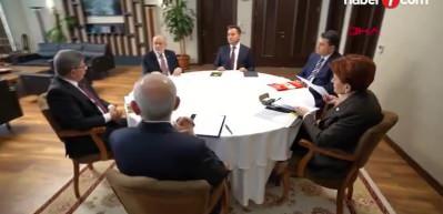Altılı masayı &uuml;zen anket! İyi Parti'nin oyları eridi...