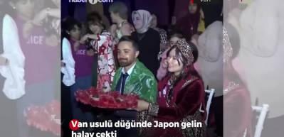 Van'a gelin gelen Japon kadın: Otlu peynir çok güzel!