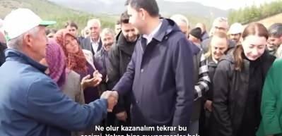 Depremzedelerden Bakan Kurum'a dikkat &ccedil;eken s&ouml;zler: Bu altılı masa bize ev yapmaz