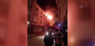 Evini ateşe verip sosyal medyadan paylaşan şüpheli Bağcılar'ı birbirine kattı