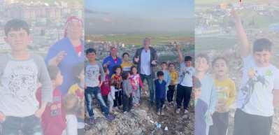 Oyuncu Sinan Albayrak Ramazan ayını depremzede çocuklarla geçiriyor