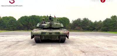 Yeni Altay Tankı g&ouml;r&uuml;c&uuml;ye &ccedil;ıktı!
