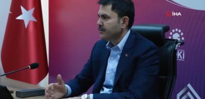 Bakan Kurum a&ccedil;ıkladı! Depremde zarar g&ouml;ren kent merkezleri K&Ouml;K &ccedil;alışmaları ile ayağa kaldırılıyor 