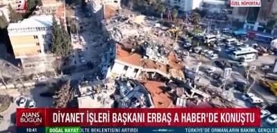 Diyanet İşleri Başkanı Ali Erbaş depremzedelere verilecek Fitre ve zekat ile ilgili açıklamalarda bulundu