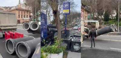 Eline telefonu aldı CHP'li İBB'nin 3 yıldır "bitmeyen" icraatına isyan etti