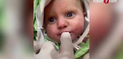 Enkazdan 128 saat sonra &ccedil;ıkarılmıştı: &ldquo;Mucize Bebek&rdquo; annesine teslim edildi