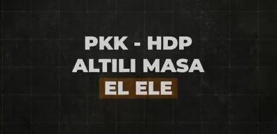 Erdoğan muhalefetin karanlık siyasetini izletti: PKK, HDP, Altılı masa el ele