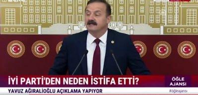 İyi Partili Ağıralioğlu neden istifa ettiğini a&ccedil;ıkladı