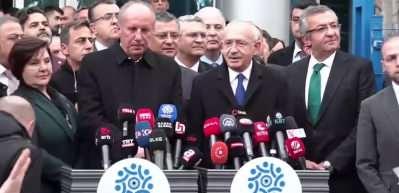 Kılı&ccedil;daroğlu ile g&ouml;r&uuml;şen İnce'den a&ccedil;ıklama: Menfaat ittifakına karşıyız