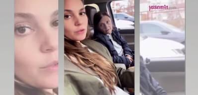 Aslı Enver'den trafik pozu! Belirginleşen karnı dikkatlerden kaçmadı