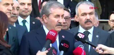 BBP lideri Mustafa Destici liste kararlarını a&ccedil;ıkladı