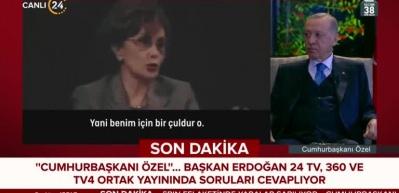 Erdoğan'dan Kılı&ccedil;daroğlu'na seccade tepkisi: Bu bir edep meselesidir