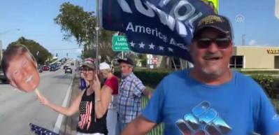 Hakkındaki su&ccedil;lamaları reddeden Trump, mahkemeden ayrılarak Florida'ya d&ouml;nd&uuml;