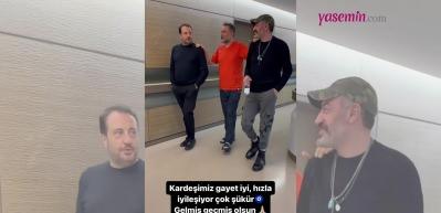 Hüsnü Şenlendirici'ye Ercan Saatçi ve Hakan Altun'dan ziyaret! Kansere yakalanan ünlü klarnetçiyi...