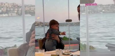 Bensu Soral'ın yeğeni Ali ile eğlenceli anları! Ailecek iftar yemeği