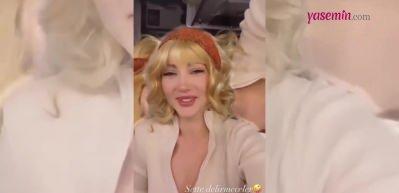 Burcu Özberk'ten "Yaramızda Kalsın" performansı.. "Sette delirmeceler"
