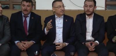 Cumhurbaşkanı Yardımcısı Oktay, Ayaş'ın Ilıca k&ouml;y&uuml;nde vatandaşlarla buluştu