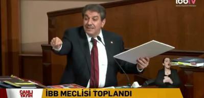 G&ouml;ksu'dan İBB Meclisi'nde sert s&ouml;zler: Siz bu şehre 21 bin kere yalan s&ouml;ylediniz!