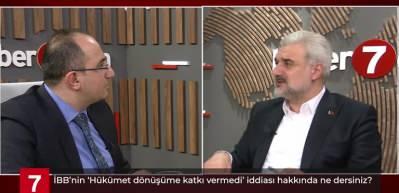 İBB'nin "h&uuml;k&uuml;met d&ouml;n&uuml;ş&uuml;me katkı vermedi" a&ccedil;ıklamasına İl Başkanı Kabaktepe yalanladı!