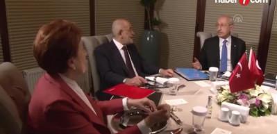 6'lı masada bakanlıklar paylaşılamayınca Akşener masadan kalktı