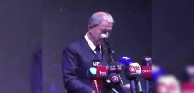 Bakan Akar o sloganlar ile ilgili konuştu "S&ouml;zlerim &ccedil;arpıtıldı"