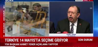 YSK Başkanından se&ccedil;men sayısı ve oy pusulalarına ilişkin a&ccedil;ıklama geldi...