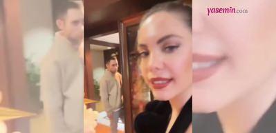 Eda Ece'nin set halleri! Yasak Elma setinden keyifli anlar
