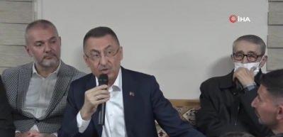 Fuat Oktay, Kızılay Başkanıyla ilgili olara "biz de &uuml;z&uuml;ld&uuml;k, gereken yapılır "dedi