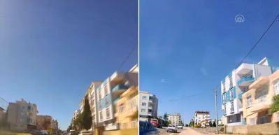 Adıyaman'daki depremin yıkımını en net ortaya koyan video! &Ouml;ncesi ve sonrası b&ouml;yle kaydedildi...