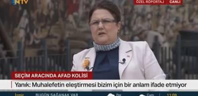 Bakan Derya Yanık' yardım kolisi dağıtımı ile ilgili a&ccedil;ıklamalarda bulundu "&Ccedil;ok rahatsız oldum, &ouml;z&uuml;r dilerim"